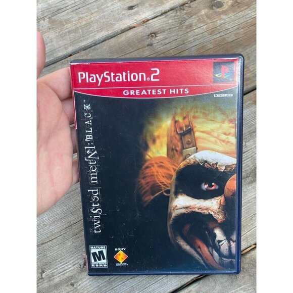 Sony Other - Twisted Metal Black PS2 (Sony PlayStation 2, 2001) Greatest Hits - No Manual